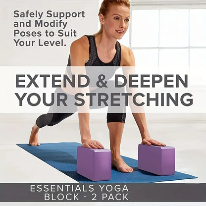 Yoga Bricks Foam Bricks, a Special Adult Yoga Auxiliary Tool for High-Density Dancing and Leg Pressing