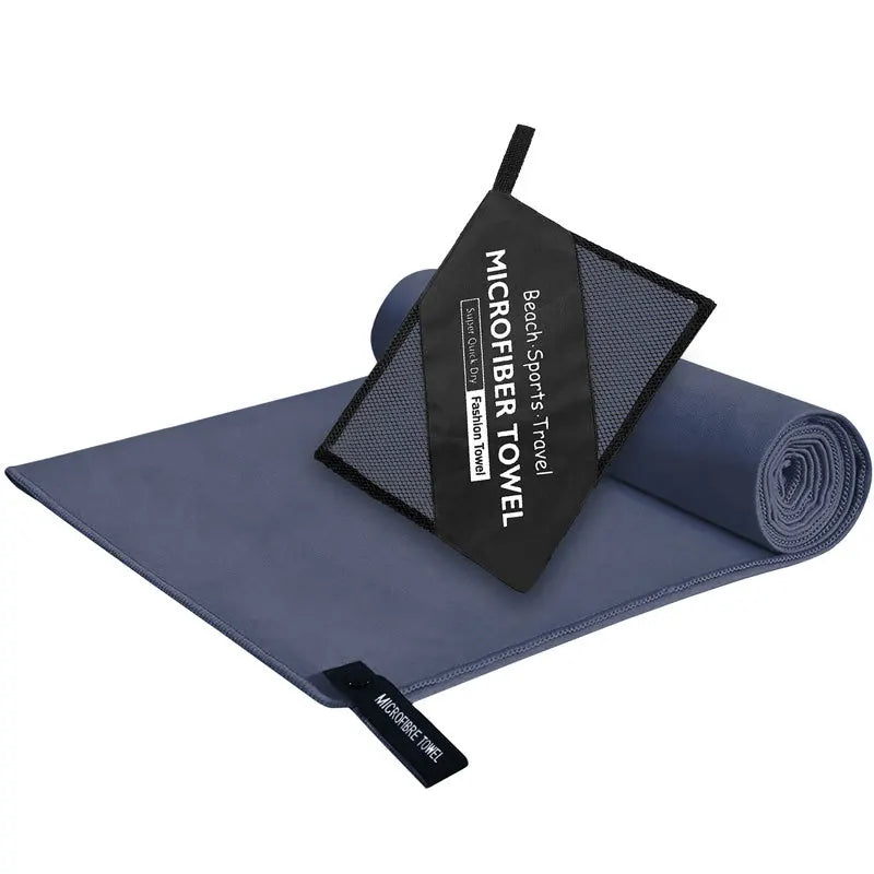 Microfiber Towel 6 Sizes  Quick Dry Super Absorbent High Quality Towel  Portable Bag  Gym Beach Yoga Camping Travel Sports Daily