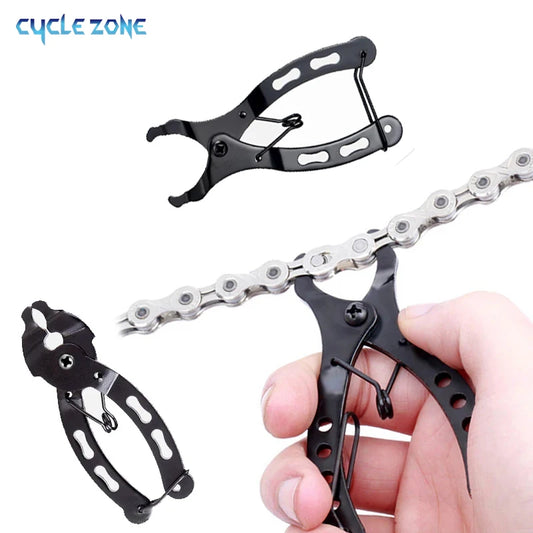 Bicycle Chain Link Pliers Repair Tool  Potable MTB Chain Squeeze Plier  Mini Bike Magic Buckle Quick Link Tool Bicycle Accessory