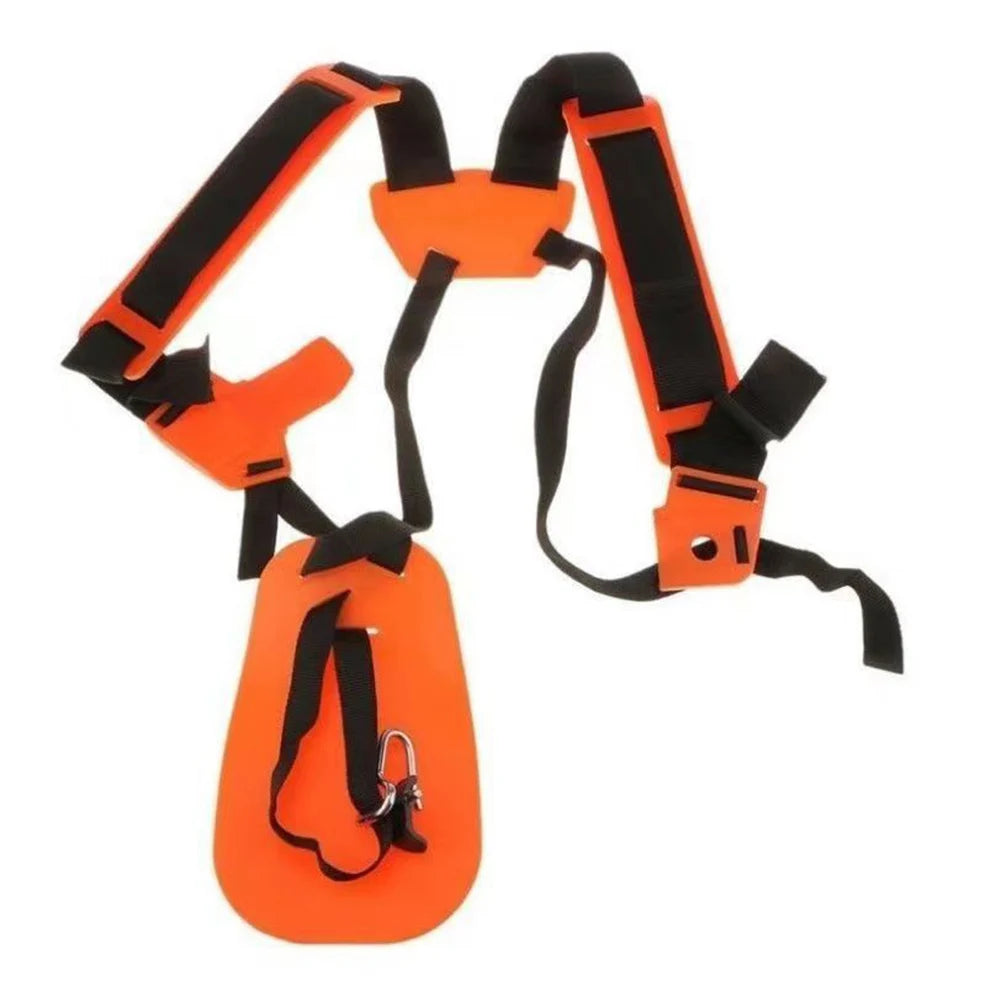 Mower Shoulder Strap Comfortable Padded Belt Double Shoulder Strap Labor Saving Increase Safety for Brush Cutter Trimmer