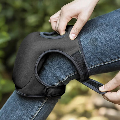 Thick Adjustable Knee Pads Gardening Memory Foam Cushioned Straps Non-slip Waterproof Durable Oxford Fabric Knee Pad For Adults