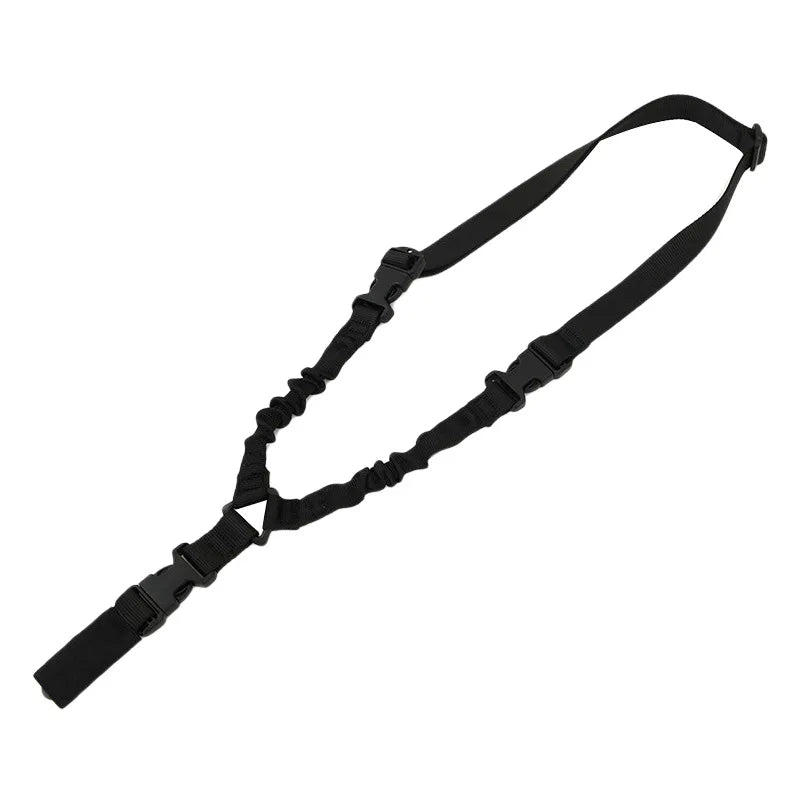 Tactical Single Point Gun Sling Shoulder Strap Rifle Shot Gun Belt with Metal Buckle Hunting Tactical Gear Accessories