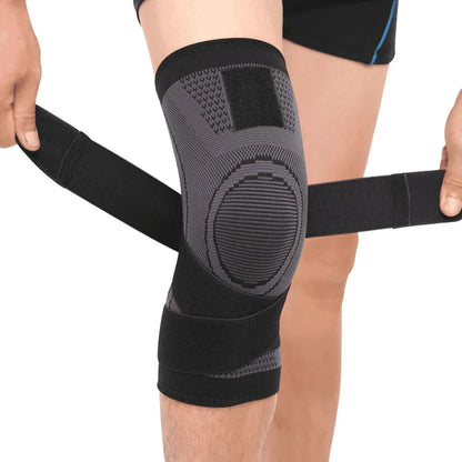 1pc Adjustable Knee Pads with Straps Compression Knee Brace Sport Support Knee Sleeves Knee Support for Men Women Running Gym