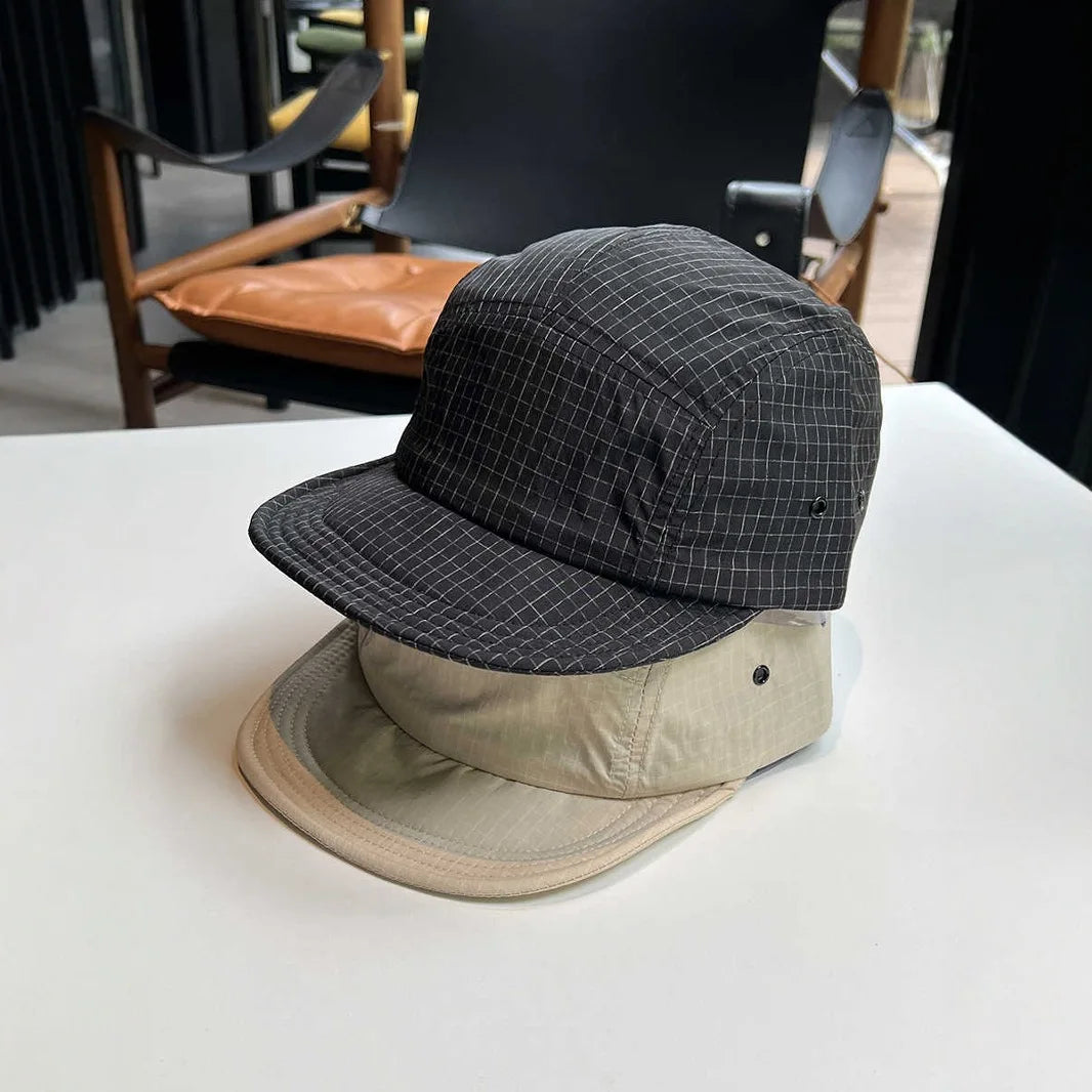 Summer Quick Dry Baseball Cap Women Lightweight Ripstop Sports Cap Breathable Outdoor Running Hat for Men 5 Panel Camp Cap