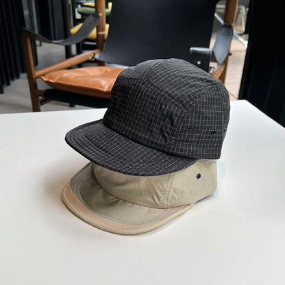 Summer Quick Dry Baseball Cap Women Lightweight Ripstop Sports Cap Breathable Outdoor Running Hat for Men 5 Panel Camp Cap