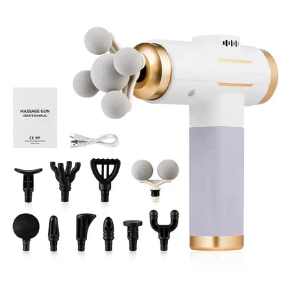 99 Level Electric Massage Gun Powerful Fascia Gun High-Frequency Vibration Body Massage Gun Arms Leg Muscle masajeador