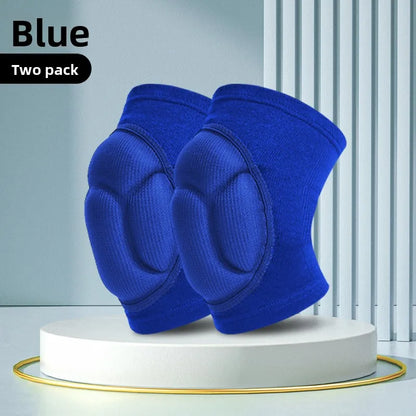 Pressurized Sponge Knee Pads Anti-Slip Thick Turtle Shell Sponge Men and Women Workout Fall-Proof EVA