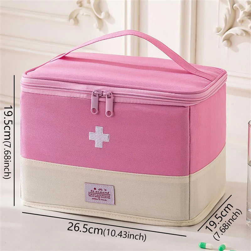 Travel Medicine Bag Pill Storage Pouch Outdoor Essentials Emergency Medicine Storage Bag Home Easy Carrying Medical Storage Bag