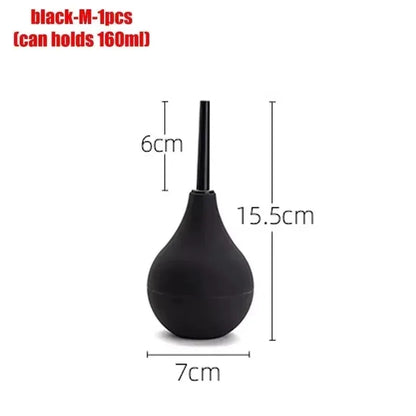Small Capacity Douche Enema Colon Cleaning Bidet Portable Bidet Cleaner Enema Syringe Rectal Enemator  Stream Accessories