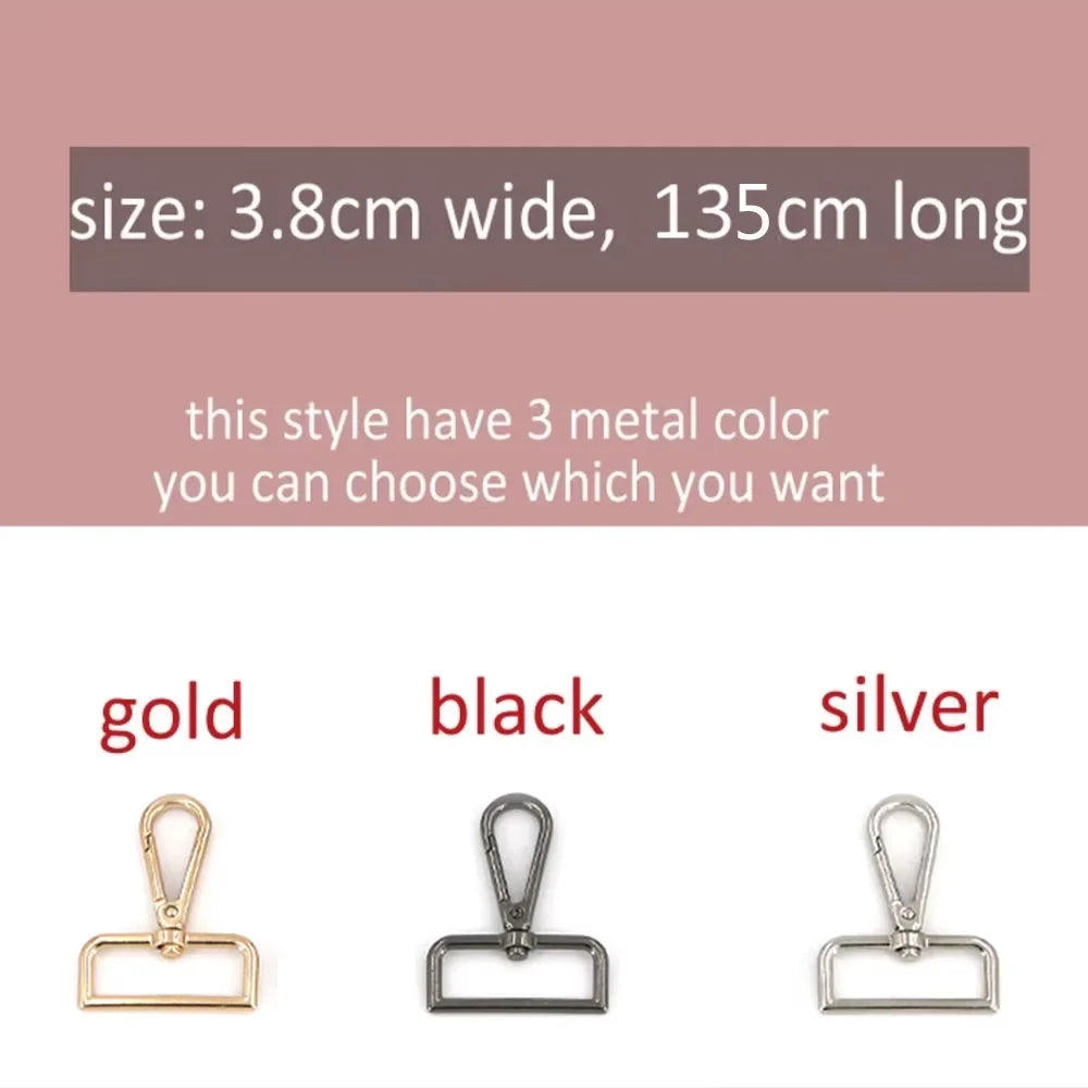 Nylon Shoulder Strap Diy Exquisite Embroidery Universal Fashionable Durable Precision Woven Diagonal Shoulder Strap 3.8CM
