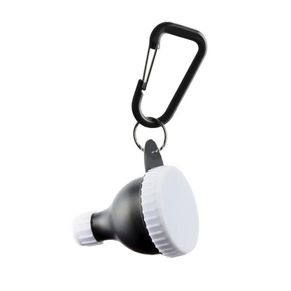 15g/50ml Protein Powder Bottle Leak Proof Reinforced Cap Medicine Box with Carabiner Health Funnel Protein Powder Container