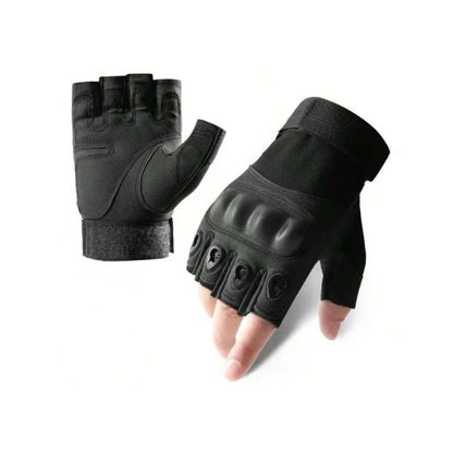 1Pari Half Finger Men Gloves Outdoor Military Tactical Gloves Sports Shooting Hunting Airsoft Motorcycle Cycling Gloves