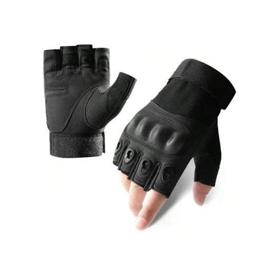 1Pari Half Finger Men Gloves Outdoor Military Tactical Gloves Sports Shooting Hunting Airsoft Motorcycle Cycling Gloves