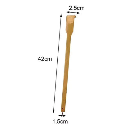 Natural Bamboo Back Scratcher – Soothe Itchy Skin and Unwind, Ideal for Older Adults