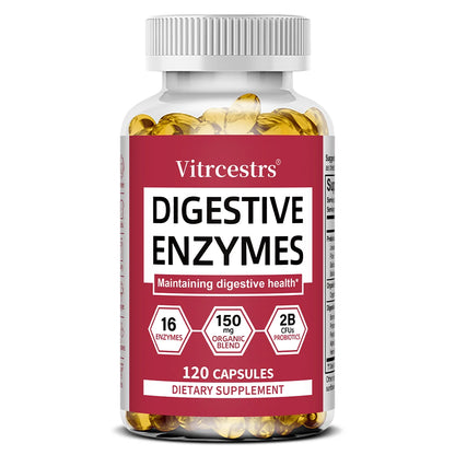 Digestive Enzyme Supplement Capsules – Promote Digestive Health, Support Gut Health, Suitable for Both Men and Women