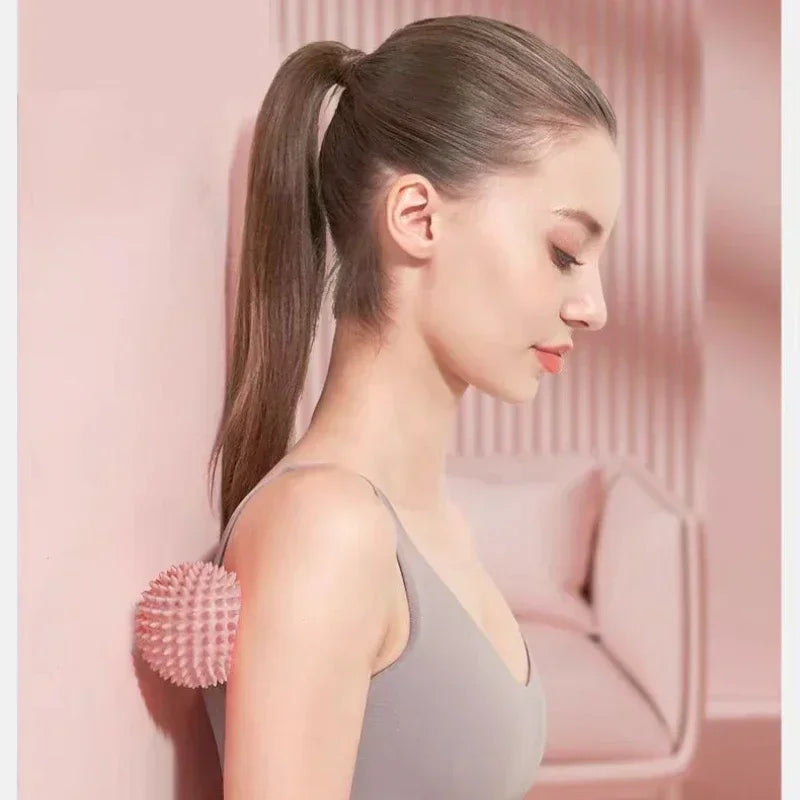 Fascia Ball Raised Point Massage Ball TPR Posture Master Yoga Ball Waist and Back Foot Massage Ball Muscle Relaxation Massage