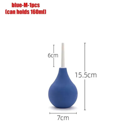 Small Capacity Douche Enema Colon Cleaning Bidet Portable Bidet Cleaner Enema Syringe Rectal Enemator  Stream Accessories
