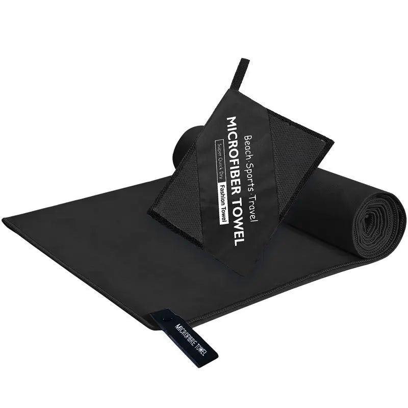 Microfiber Towel 6 Sizes  Quick Dry Super Absorbent High Quality Towel  Portable Bag  Gym Beach Yoga Camping Travel Sports Daily