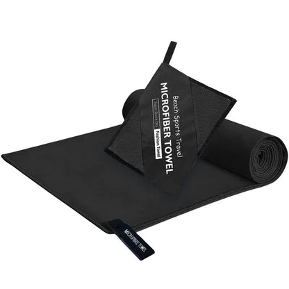 Microfiber Towel 6 Sizes  Quick Dry Super Absorbent High Quality Towel  Portable Bag  Gym Beach Yoga Camping Travel Sports Daily