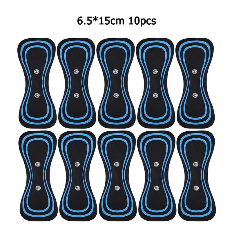 Tens Massager Electrode Pads For  Neck Massager Gel Patch Accessories Trainer Exerciser Replacement Muscle Stimulator Sticker
