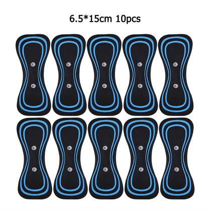 Tens Massager Electrode Pads For  Neck Massager Gel Patch Accessories Trainer Exerciser Replacement Muscle Stimulator Sticker