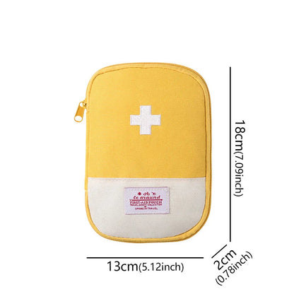 Travel Medicine Bag Pill Storage Pouch Outdoor Essentials Emergency Medicine Storage Bag Home Easy Carrying Medical Storage Bag
