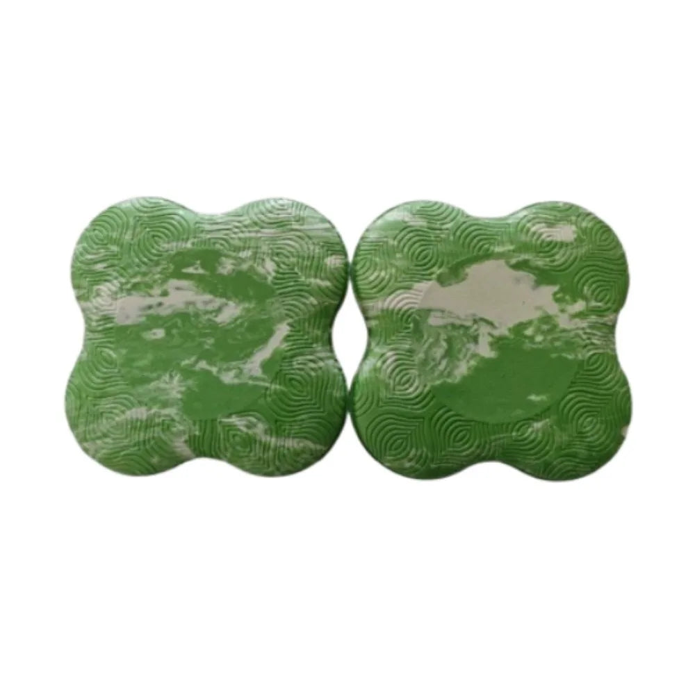 2pcs Waterproof Thickened Yoga Knee Mat Soft TPE Shock Absorption Support Mat Durable Portable Elbow Cushion Yoga Accessories