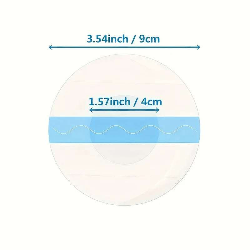 50pcs Freestyle Libre Sensor Covers, Latex-Free Adhesive for Libre 2, Precut CGM Tape, Waterproof, Strong Stick, Long-Term Use