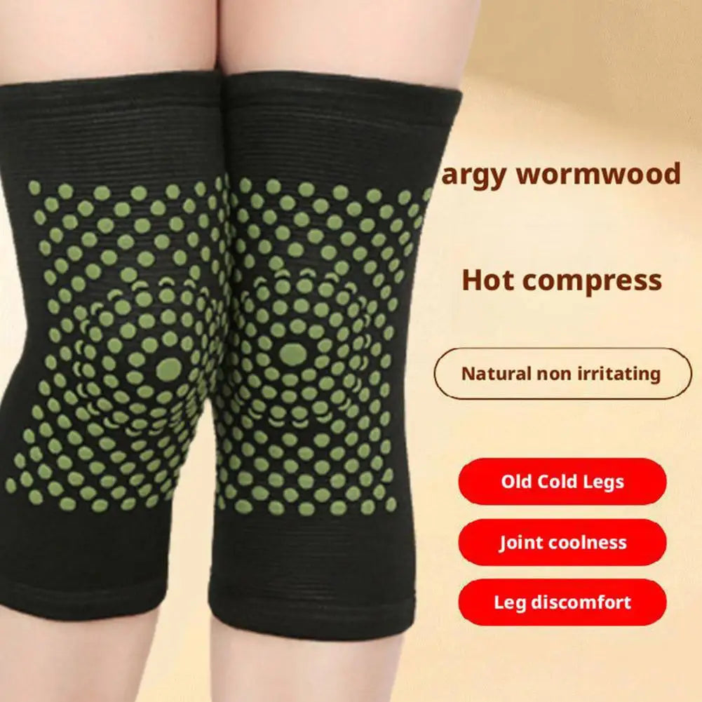 1Pair Self Heating Knee Braces Sleeve Tourmaline Knee Support Far Infrared Keep Warm Knee Pads Leg Knee Warmer