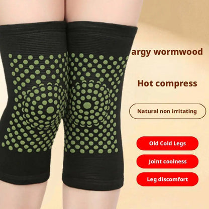 1Pair Self Heating Knee Braces Sleeve Tourmaline Knee Support Far Infrared Keep Warm Knee Pads Leg Knee Warmer