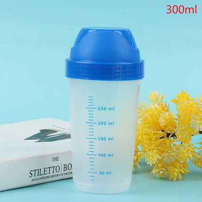300ml Shaker Bottle Creative Milkshake Protein Powder Mixing Shake Cup