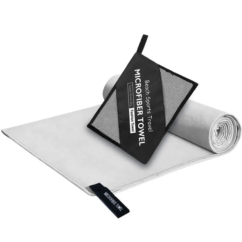 6 Sizes Premium High Quality Microfiber Towel Ultra Absorbent Quick Dry Portable Bag Gym Yoga Beach Camping Travel Lightweight