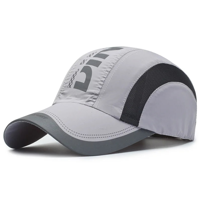 Summer Essential Quick-Dry Breathable Mesh Sun Hat UV Protection Unisex Youth Fashion Outdoor Sports Cap
