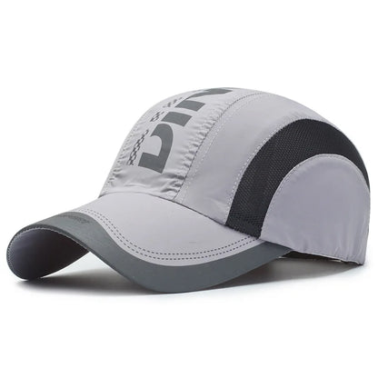Summer Essential Quick-Dry Breathable Mesh Sun Hat UV Protection Unisex Youth Fashion Outdoor Sports Cap