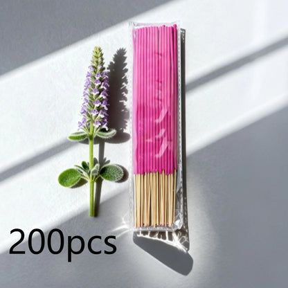 50/100/200/400/800 Pieces, Patchouli and Sandalwood Incense Sticks, Bamboo Stick Incense, Patchouli Scent for Odor Removal, Long-Lasting Fragrance, Suitable for Yoga and Meditation
