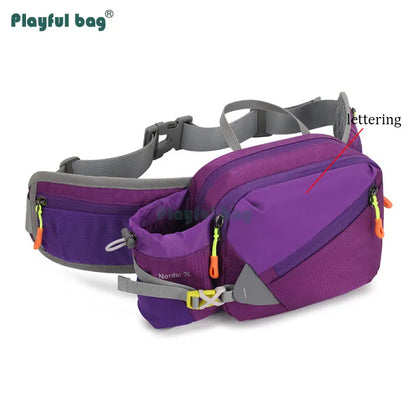 Sports Water Bottle Waist Pack Running Hydration Belt Bag Mobile Phone Key Fanny Pack Outdoor Cycling Pouch AVA192