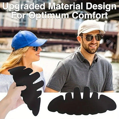 5/10pcs Baseball Cap Sweat Liner Absorbent Pads Insert,Outdoor Hard Hat Sweatband,for Sports Cap Wide Brim Caps- All-season,Knit