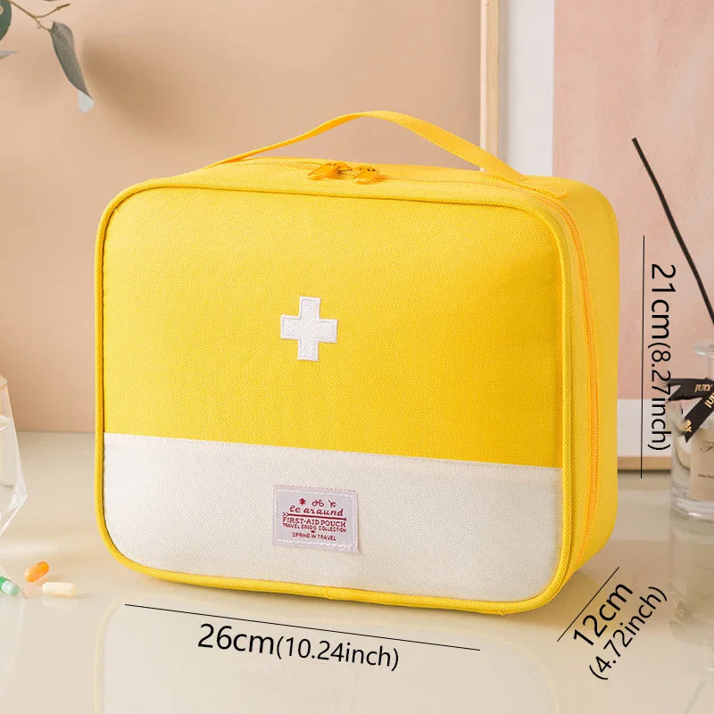 Travel Medicine Bag Pill Storage Pouch Outdoor Essentials Emergency Medicine Storage Bag Home Easy Carrying Medical Storage Bag