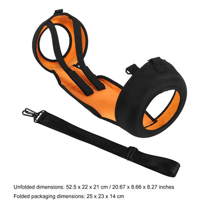 Travel Carrying Strap for JBL Boombox 4 Portable Speaker Shoulder Strap w/Two Side Covers Travel Carrying Pouch for JBL BoomboX4