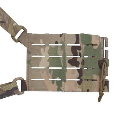 Tactical ARC Chest Rig V3 Shoulder Strap 5.56 Triple Mag Pouch with Bilateral Quick Release Slide Molle Platforms Hunting Vest
