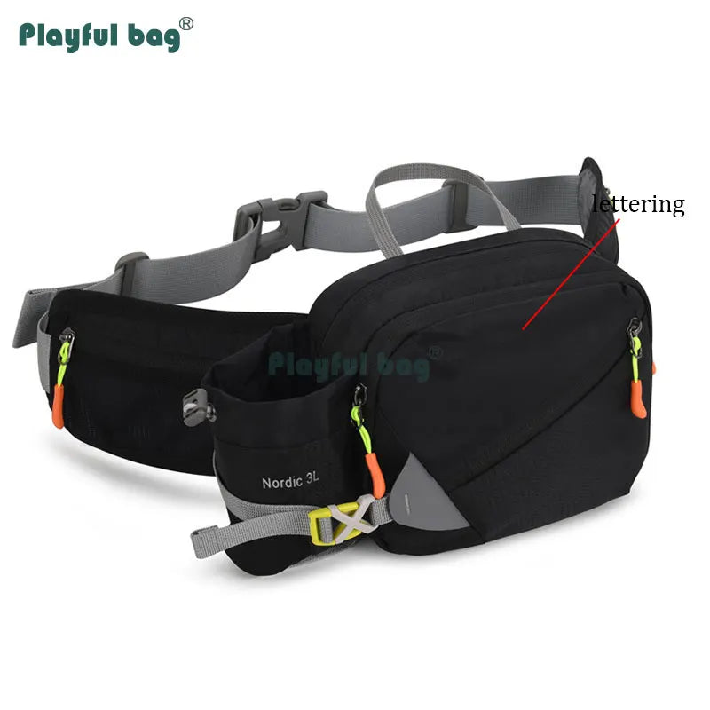 Sports Water Bottle Waist Pack Running Hydration Belt Bag Mobile Phone Key Fanny Pack Outdoor Cycling Pouch AVA192