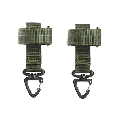 Multi-purpose Nylon Gloves Hook Work Gloves Safety Clip Outdoor Tactical Climbing Rope Camping Hanging Buck Outdoor Camping