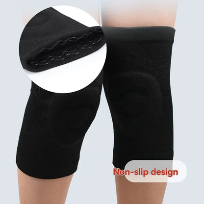 1/2pairs Silicone Knee Pads Non-slip Fitness Dance Sport knee Pads Basketball Pressurized Cycling Roller Skating Thin Knee Pads