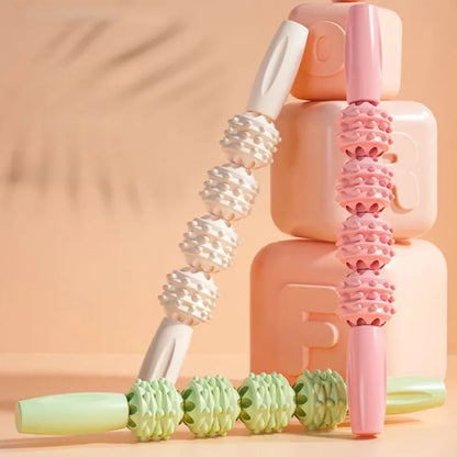 Massage Stick, Wolf Tooth Stick, Leg Muscle Relaxer, Yoga Roller, Slimming Calf Roller, Full Body Massage Yoga Stick