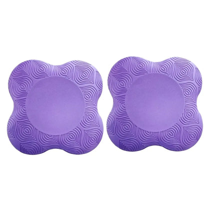 2pcs Waterproof Thickened Yoga Knee Mat Soft TPE Shock Absorption Support Mat Durable Portable Elbow Cushion Yoga Accessories