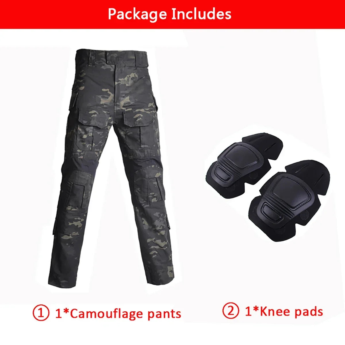 Outdoor Tactical Pants Men Clothing Elasticity G3 Combat Pants +Knee Pads Airsoft Trousers Green Hunting Clothes Elasticity Pant