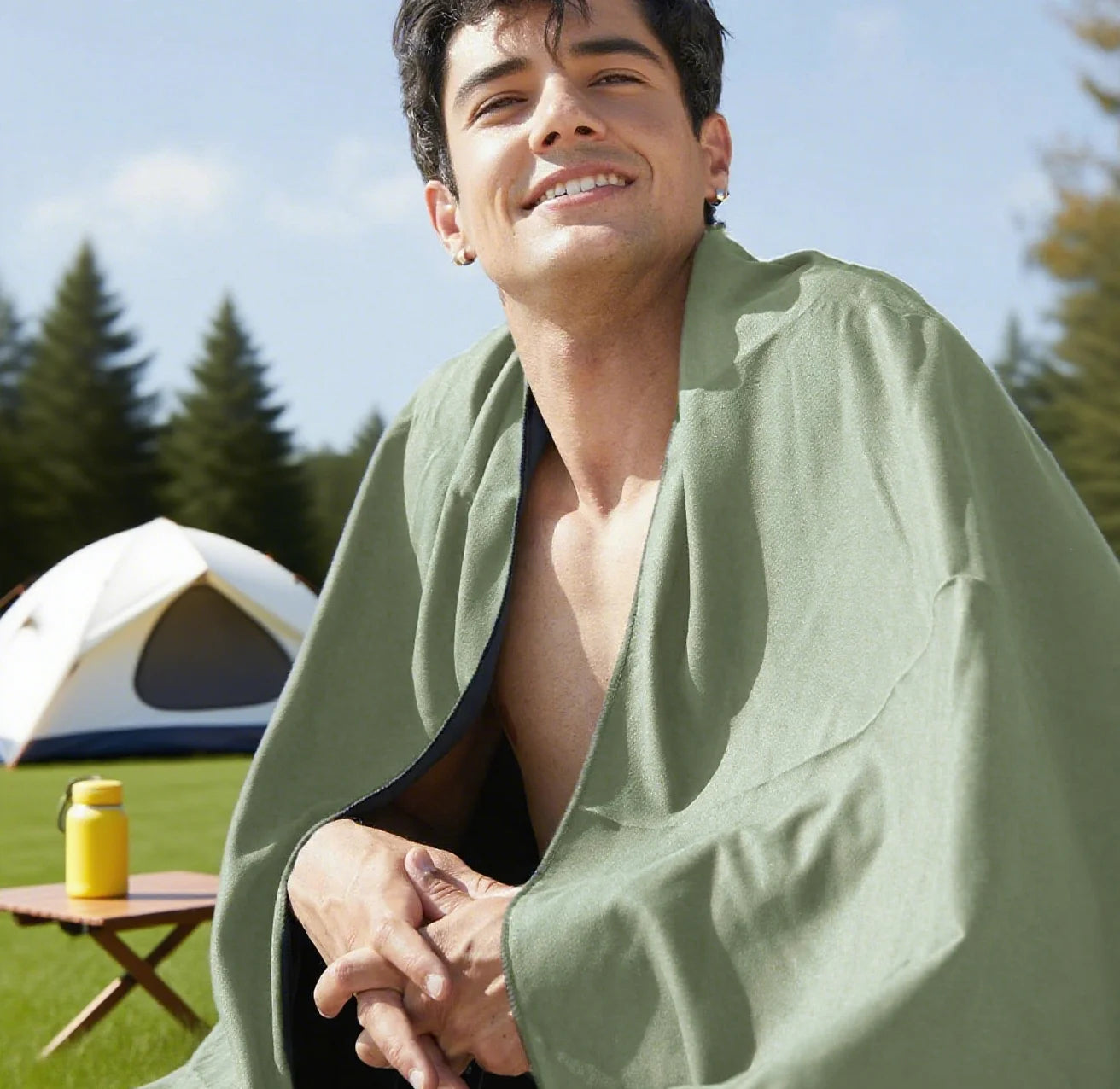 6 Sizes Premium High Quality Microfiber Towel Ultra Absorbent Quick Dry Portable Bag Gym Yoga Beach Camping Travel Lightweight