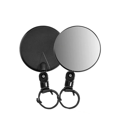 1/2PCS Bicycle Rearview Mirror 360 Degree Adjustable Rotatable Universal Cycling Handlebar Rear View Mirrors for MTB Road Bike