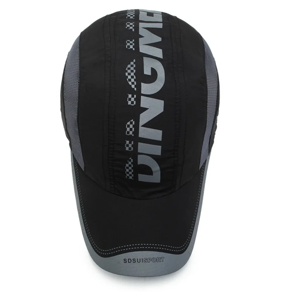 Summer Essential Quick-Dry Breathable Mesh Sun Hat UV Protection Unisex Youth Fashion Outdoor Sports Cap
