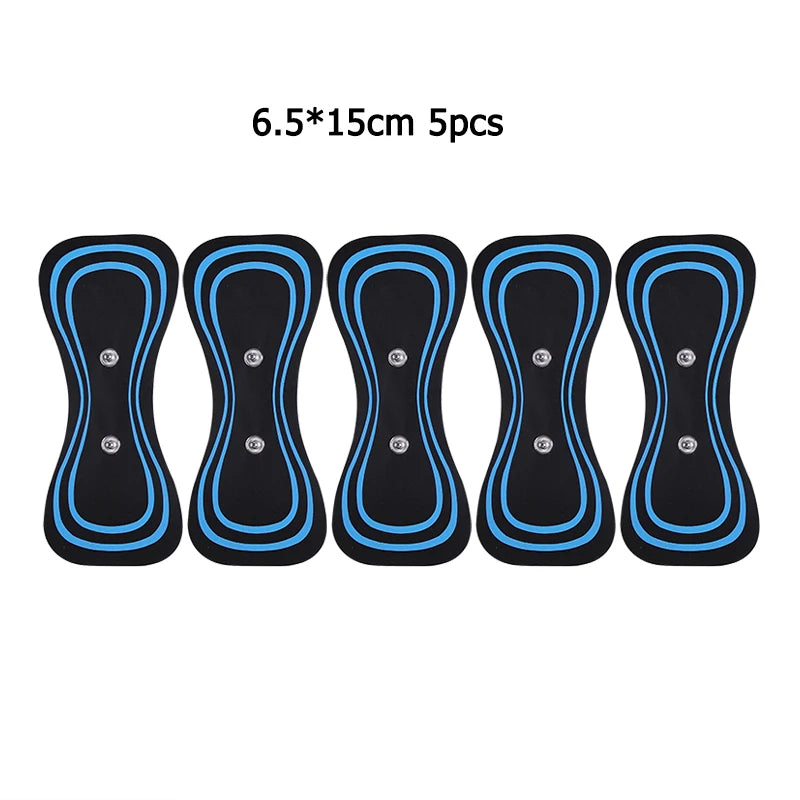 Tens Massager Electrode Pads For  Neck Massager Gel Patch Accessories Trainer Exerciser Replacement Muscle Stimulator Sticker